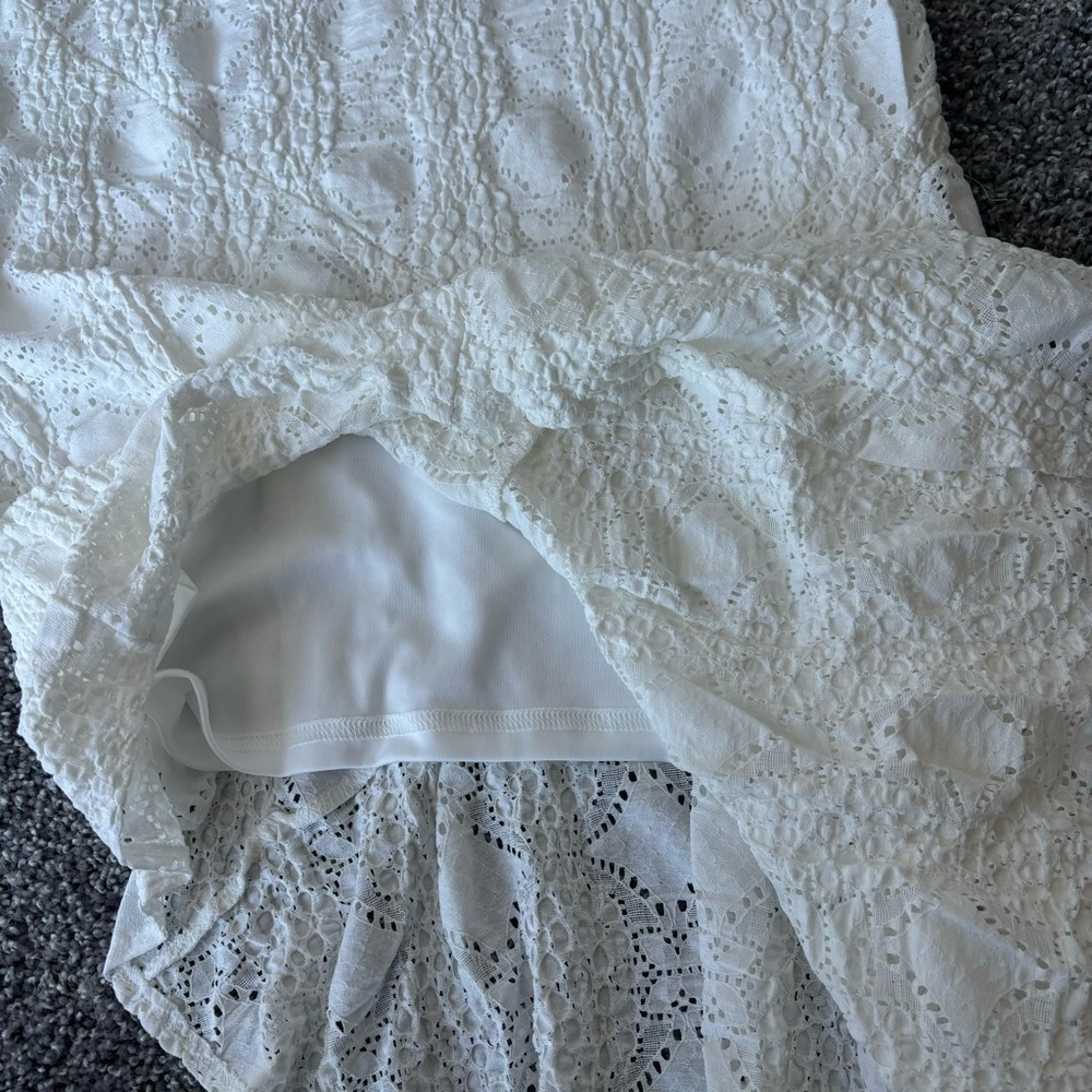 Peppermayo White Crochet Maxi Dress - Picture 4 of 5